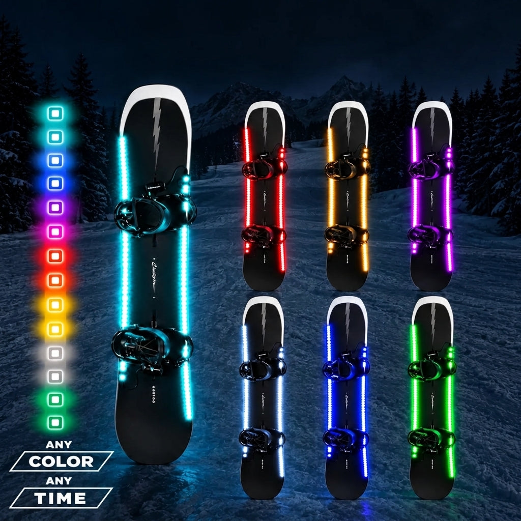 Arctic Glow Snowboard