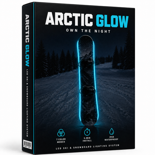 Arctic Glow Snowboard